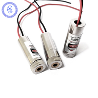 Focused Titik Merah 650nm 3-5V 1Mw Laser Terlihat Modul