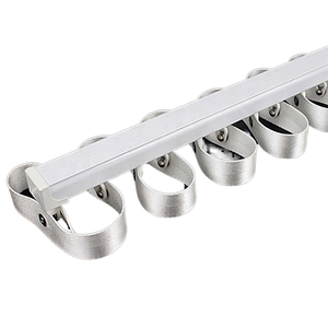 Coureurs de rail de <span class=keywords><strong>rideau</strong></span> électrique en S de haute qualité accessoires WaveTrack motorisés Design traditionnel directement de l'usine - Product Image 1