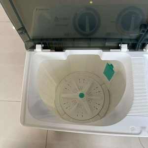 <span class=keywords><strong>8KG</strong></span> Mini petite machine à laver semi-automatique domestique avec double seau en acier inoxydable - Product Image 4