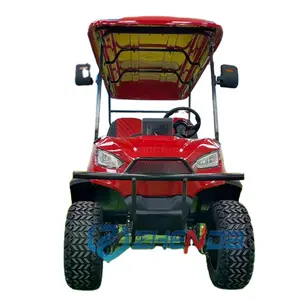 Groothandelsprijs Clubauto Opgeheven 6 Passagiers Elektrische Golfkar Golfbuggy Best Verkopende Off-Road Golfkar