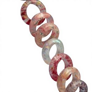 Anneaux de serviette artisanaux en corne, style animalier, aux couleurs et motifs créatifs pour la décoration de mariages, de fêtes et d'hôtels - Product Image 1