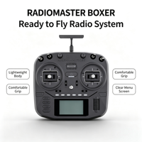 Radiomaster Boxer : Radio ELRS 16 canaux économique avec émetteur compact en plastique EdgeTX 2,4 GHz pour FPV