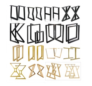 Bàn ăn chân có thể điều chỉnh kim loại đồ nội thất chân forcabinets Acrylic đồ nội thất kim loại bên bàn chân 28 inch giao diện điều khiển bàn chân - Product Image 6