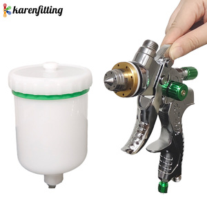Pistola de Pulverización Manual por Gravedad HVLP 600cc con Boquilla de 1.4mm, OEM Disponible, para Reparación de Pequeñas Superficies de Muebles y Automóviles - Product Image 2