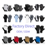 Guantes Deportivos Acolchados Transpirables Resistentes al Desgaste con Absorción de Impactos para Gimnasio, Ciclismo de Montaña y Carretera