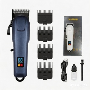 Cortadora de Pelo Eléctrica Profesional Premium Recargable Inalámbrica con Cuchilla de Acero Metálica USB para Barbería y Belleza en Casa - Product Image 6