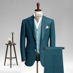 Completo da <span class=keywords><strong>Uomo</strong></span> <span class=keywords><strong>3</strong></span> <span class=keywords><strong>Pezzi</strong></span> Slim Fit MTM, <span class=keywords><strong>Abito</strong></span> Formale per Affari, Fato Masculino - Product Image 2
