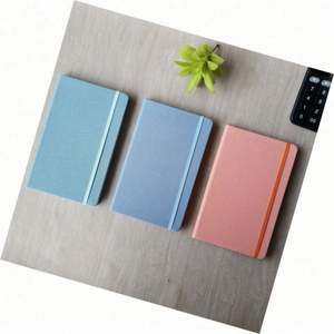 Agenda Personalizada de Lujo A5 con Impresión Personalizada, Tapa Dura de Cuero, Cosida con Hilo, Ecológica, con Páginas Rayadas - Product Image 4