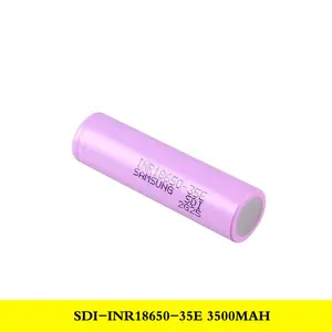 Original Samsung 18650 35E bateria de iões de lítio 3500mAh celular