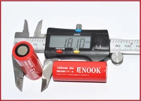 Batterie lithium-ion 18490 18500 3,7 V 1200 mAh rechargeable pour outils à couple élevé à micromoteur, certifiée CE, 800 cycles