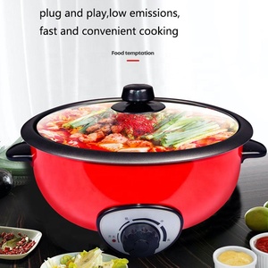 Chất lượng cao Thiết kế mới nấu ăn điện tử chậu đa chức năng vuông lẩu Cookware Set - Product Image 6