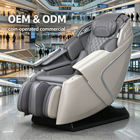 Fauteuil de massage commercial à gravité zéro, portable et pliable, avec paiement par pièces et cartes L50-C, commandes en gros acceptées