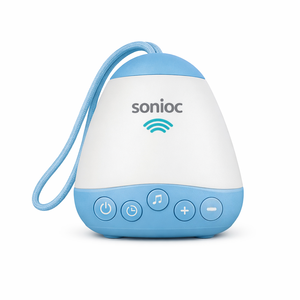 Machine à Sons Portable Sonioc Sleep Blue Firefly pour Bébé, Bruit Blanc, Veilleuse, Remplissage en Mousse de Caoutchouc Plastique pour Nouveau-né - Product Image 2