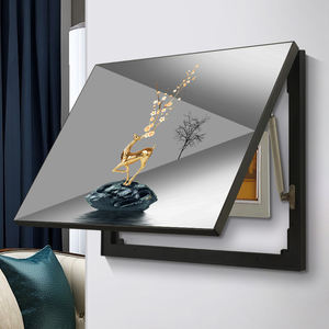 Boîte à compteur électrique moderne, interrupteur d'alimentation, cache-mur, décoration murale, peinture <span class=keywords><strong>pour</strong></span> salon, art mural simple à suspendre, peinture murale - Product Image 2