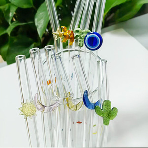 Pajitas de Vidrio Reutilizables, Ecológicas y Personalizadas de la Serie Desierto de Oriente Medio - Product Image 3