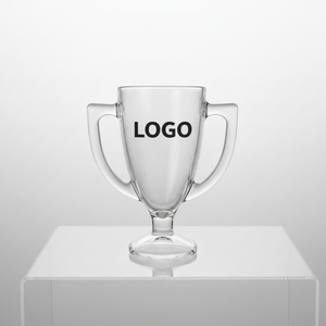 Vaso de <span class=keywords><strong>Cerveza</strong></span> Transparente Reutilizable de Estilo Americano, Nuevo Diseño, Venta al por Mayor, Sin Plomo, con Asa - Product Image 3