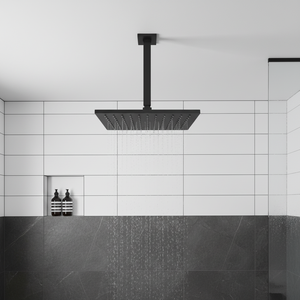 Kam-Diana Black braccio doccia a soffitto quadrato per i tuoi moderni accessori per doccia - Product Image 3