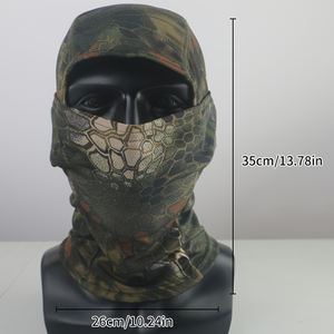 Cagoule <span class=keywords><strong>Masque</strong></span> Intégral Extérieur Camouflage Anti-UV Respirante Unisexe - Product Image 3