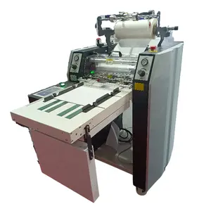 PLS-540 540mm * 800mm User-friendly Modern Professional Semi-automated Thermal Laminating Machine with Sleeking Foil Capability