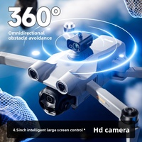 Drone 4DRC F16 GPS Brushless con Telecamera HD 720P, Evitamento Ostacoli Professionale, FPV, Quadricottero Pieghevole RC per Principianti