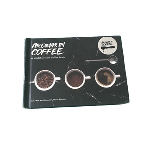 <span class=keywords><strong>Livre</strong></span> personnalisé Sniff Coffee Design interactif coloré avec des arômes uniques Couverture rigide imprimée sur papier couché et papier d'art - Product Image 1