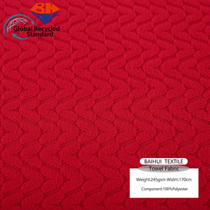 100% poliéster Jacquard personalizado paño de rizo blanco respetuoso con el medio ambiente absorción de agua alfombrilla de toalla para el hogar niñas prendas - Product Image 2