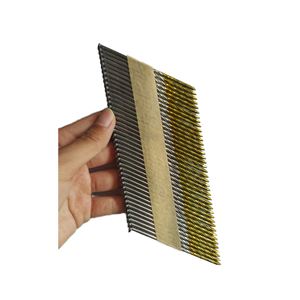 Clous en papier galvanisés à tête en D avec <span class=keywords><strong>pointe</strong></span> <span class=keywords><strong>diamant</strong></span>ée, couleur peinture, pour charpente, 34 degrés - Product Image 3