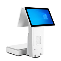 Báscula Abeloe Pos, báscula de precios Digital con impresora, etiquetas de código de barras, báscula electrónica para pesaje de supermercado, báscula Pos
