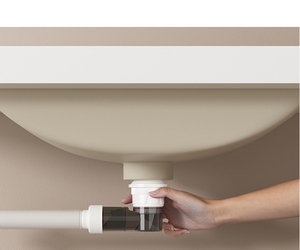 Tappo di Scarico Moderno per Lavabo Bagno con Tubo <span class=keywords><strong>Regolabile</strong></span>, Sifone a P o a S, con o Senza Troppopieno - Product Image 6