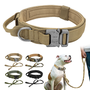 <strong>Tactical</strong> <strong>Dog</strong> <strong>Collar</strong> Perro Taktisches Hundehalsband Ensemble Collier Avec Laisse Chien Nylon Coleiras Para Caes Grandes <strong>Collar</strong> - Product Image 1