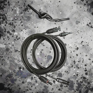 Câbles d'alimentation de connexion de panneaux solaires industriels gaine en cuivre étamé XLPE/PVC 16A 6mm couleur rouge noir rouleau de 5m - Product Image 2