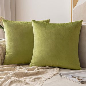 Fundas de Almohada Cuadradas con Cierre de Cremallera, Diseño de Celebridades, Terciopelo Transpirable, para Sofá, Dormitorio, Auto, 18x18 Pulgadas - Product Image 5
