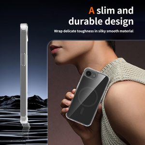 Funda Negra Anti-Rayones para <span class=keywords><strong>iPhone</strong></span> 17e de Fábrica con Cubierta Trasera de Color Puro, Magnética, Resistente a Impactos, Personalizada, Venta al Por Mayor - Product Image 6