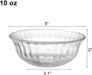 Ciotole per Snack da 10 once ciotole per frutta ciotola per frutta, caramelle, Snack, lavastoviglie, congelatore sicuro - Product Image 4