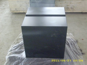 עיצוב רומן מודרני מחיר מצוין קופסת גרניט מרובעת כלי מדידה מדידת זווית ישרה וישר קוביית גרניט שחורה - Product Image 5