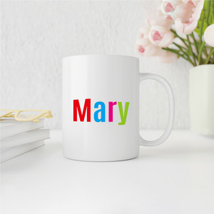 Cá tính tự làm thư số nhãn không thấm nước 3D chuyển dán cốc kết thúc tốt đẹp bán buôn đầy màu sắc 26 thư ban đầu Vinyl Sticker - Product Image 3