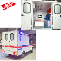Nouvelle ambulance pick-up 4x4 Euro V Isuzu 2025, cabine simple, grande capacité de chargement, Toyota utilisée en Afrique