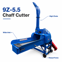 Coupe-feuilles de canne à sucre 9Z-5.5, machine à hacher les tiges de maïs pour ensilage