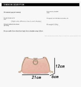 Bolso de Mano de Lujo Clásico de Moda 2025 con Diamantes, Patrón Sólido, Asa de Cristal, Bolso de Noche con Pedrería para Bodas, Cenas y Fiestas - Product Image 3