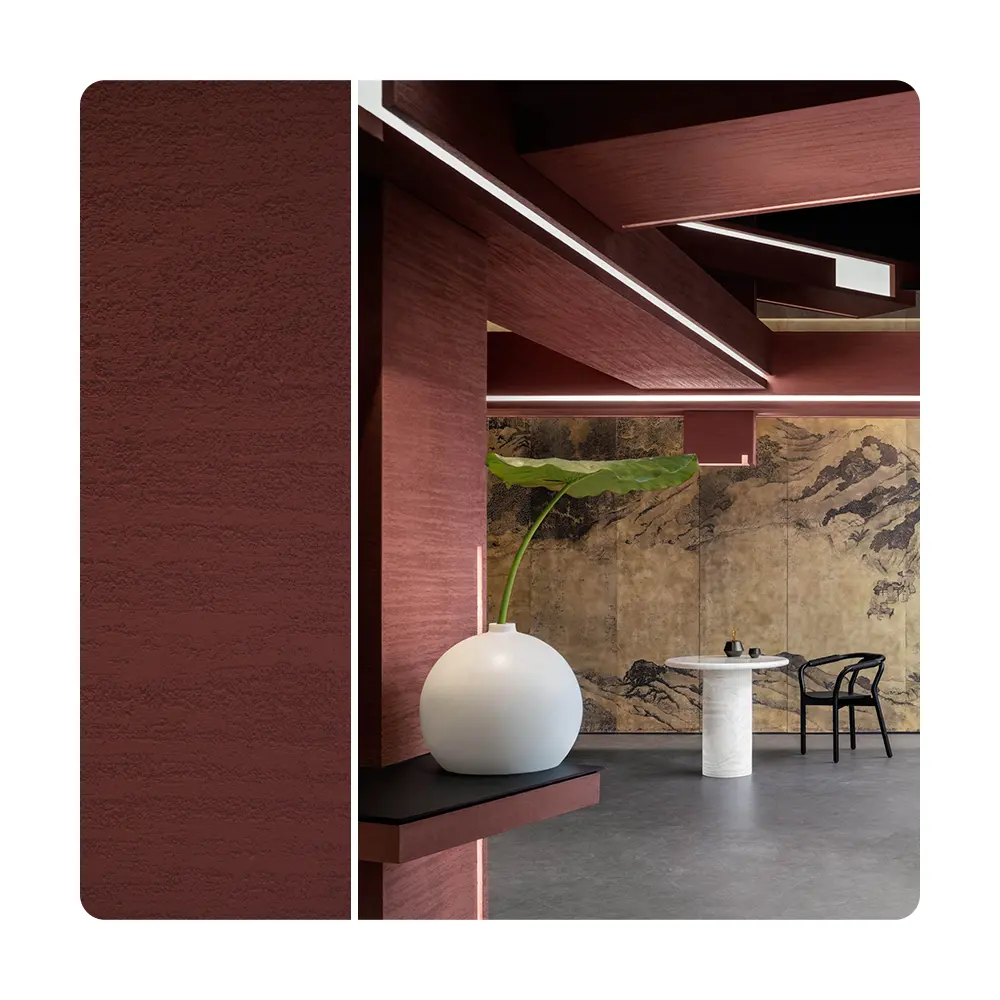 薄い柔軟なMCM石壁パネルソフトセラミックタイル屋外屋内装飾クラッディングフレキシブルベニヤシート