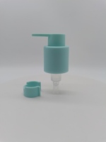 Bouteilles de pompe à bec pour lotion, en plastique, avec ressort, longue buse, verrouillage gauche/droite, finition mate/brillante, 20mm 22mm 24mm 28mm, dosage 1cc 0.65cc