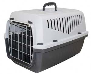 Heritage Plastique Pet Carrier Chien Chiot <span class=keywords><strong>Chat</strong></span> Chaton Lapin Transport Voyage <span class=keywords><strong>Cage</strong></span> - Product Image 1