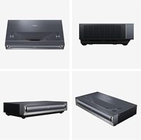 Paquete de Proyector Láser Hisense PX3-Pro, Pantalla CBSP CLR de 100/110/120/130/150 Pulgadas y Proyector UST de Cine en Casa con Triple Láser 4K UHD