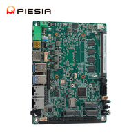 Mele-Mini PC sin ventilador de 11. ª generación, se utiliza para control industrial y sistema de ordenadores, placa base Tiger Lake