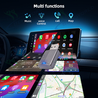 Dongle CarPlay Android Auto filaire et sans fil 2 en 1, fourni par l'usine, connexion automatique rapide, Plug and Play, personnalisation OEM ODM