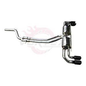 ระบบท่อไอเสียสแตนเลส SS304น้ำวนสำหรับพอร์ชคาเยนน์ E-HYBRID 2.0T 3.0T - Product Image 2