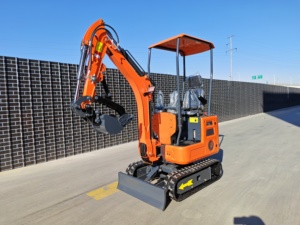 Mini-excavatrice YHMG W12 de 1,2 tonne à prix d'usine, moteur Kubota, nouvelle pelle sur chenilles pour la ferme, le jardin, la construction résidentielle, à vendre - Product Image 4
