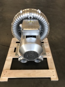 JQT2200C 2GH610 2.2kw 3Hp Soplador de anillo de alta presión monofásico 220V Soplador de canal lateral de bajo ruido para mecanizado de piscicultura - Product Image 6