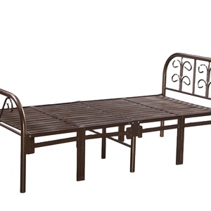 Steel Folding <b>Single</b> <b>Bed</b> <b>Space</b> <b>Saving</b> Design for Kids Adults Durable Foldable <b>Single</b> <b>Bed</b> Customizable Storage for Living <b>Spaces</b> - Product Image 4