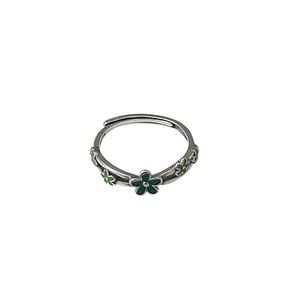 Anillo de Plata de Ley S925 Yinruitai con Diseño de Flor, Ajustable, Estilo Retro, para Mujer, Regalo de Joyería - Product Image 5